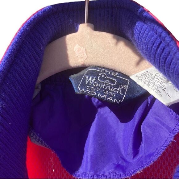 Woolrich 5126 Wm’s Sz Lrg Magenta Purple Packable Long Windbreaker Coat - Picture 8 of 8